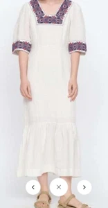 Vestido midi de fiesta Sea New YorkSea New York Leah bordado - Pequeño NUEVO - Imagen 1 de 5