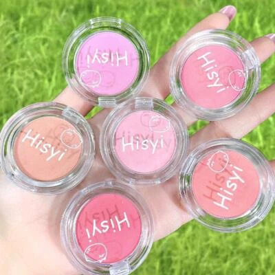 Long Lasting Matte-Blusher Cheek Blush Rouge Pressed Powder Makeup Cosmeti U K`6 - Image 1 of 4