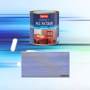SYNTILOR - VERNICE ALL'ACQUA 500 ML CELESTE ASPETTO OPACO - Foto 1 di 1