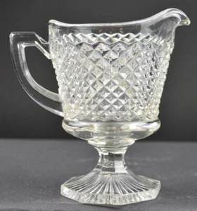 Westmoreland Clear Glass ENGLISH HOBNAIL Creamer Cream Pitcher - Picture 1 of 3