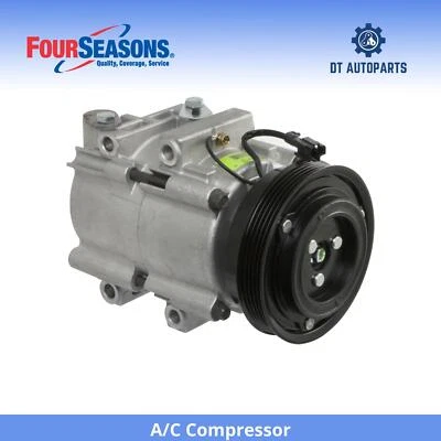Compresor de aire acondicionado para Hyundai Sonata 1999-2005 2,4 L L4 4 estaciones 2000 2001 2002 Foto 1 de 4