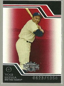 2008 Topps Triple Threads 98 Yogi Berra /1350 - Picture 1 of 1