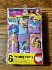  Girls 3T Disney Princess Training Pants  6 Different Pairs in Package NEW