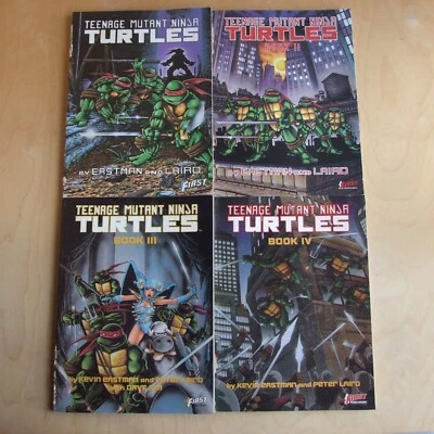 Teenage Mutant Ninja Turtles Book Vol 1 2 3 4 TPB First Publishing Graphic Novel - Image 1 of 4