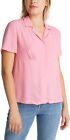 EDC by Esprit Damenshirt Bluse kurzärmeliges Shirt, rosa, S