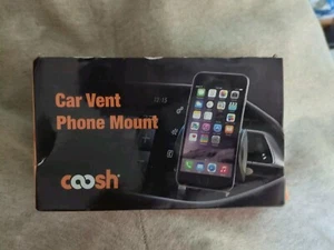 Coosh Car Vent Phone Mount, Universal Car Air Vent Mount Holder, Phone Mount - Picture 1 of 4
