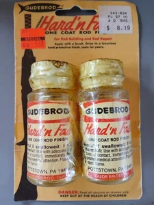 Gudebrod One Coat Fishing Rod Finish 2 Fluid Ounces NOS - Picture 1 of 3