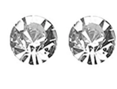 МАГНИТНЫЕ серьги, 5 мм, кристалл зажим, цвета, потеря веса, не проколотый без аллергии - Изображение 1 из 4