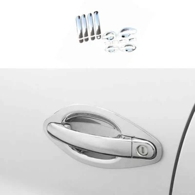 Cover Trim 16PCS For 2010-2016 Volkswagen Tiguan Door Bowl Cup Handle Chrome ABS - Изображение 1 из 4