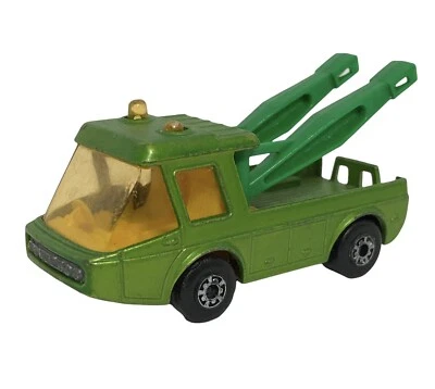 1972 Matchbox Superfast Toe Joe wrecker tow truck No. 74 Vintage Lesney England - Image 1 of 4