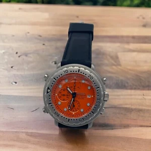 Seiko Tuna Y182-7C20 Chronograph Watch Rare in Orange - Picture 1 of 7