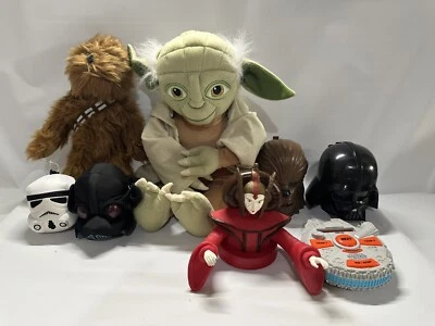 Lote De 8 Figuras De Colección Star Wars Juguetes Mixtos Juego De Peluche Rápido, Envío El Mismo Día Foto 1 de 4