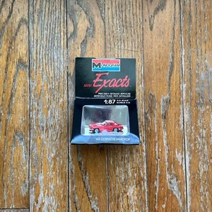 1/87 MONOGRAM Micro Mini EXACTS '63 CORVETTE HARDTOP Diecast 1989 HO Scale - Picture 1 of 6