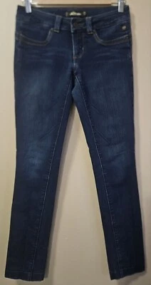 Женские узкие джинсы Serfontaine Sweetheart Drainpipe Midnight Dark Wash размер 25 - Изображение 1 из 4