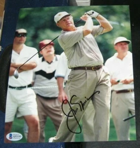 Jack Nicklaus Master Champion Legend SIGNED AUTOGRAPHED Golf 8x10 Photo BAS PGA - Picture 1 of 3