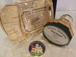 LUCES DE PUERTO ~ FORT POINT, CALIFORNIA ~ #541 EXCLUSIVO DE LA SOCIEDAD 2003 PIN Y CERTIFICADO DE AUTENTICIDAD - Imagen 1 de 12