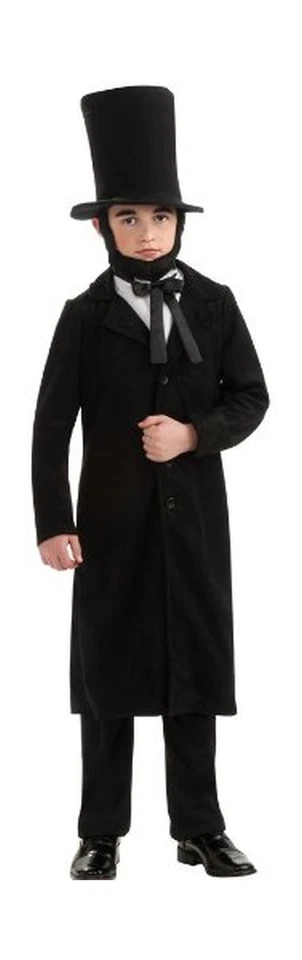 DISFRAZ HALLOWEEN NIÑO RUBIE'S PRESIDENT ABRAHAM ABE LINCOLN PEQUEÑO 884719 Foto 1 de 1
