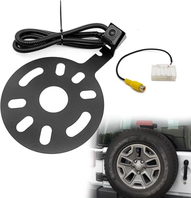 Spare Tire Backup Camera, Car Rear View Back up Camera for Jeep Wrangler Spare T - Image 1 of 4