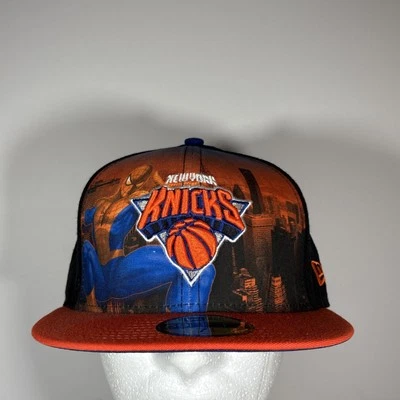 New Era 59FIFTY New York Knicks x Marvel Spider-Man NBA Fitted Hat 7 1/2 - Image 1 of 4