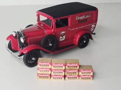 Camión de reparto de sopa Campbells Danbury Mint - 1931 - diecast 1:24 - sin parachoques Foto 1 de 4