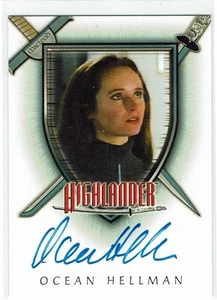 The Complete Highlander Auto Autograph Card A13 Ocean Hellman as Alexa - Picture 1 of 4