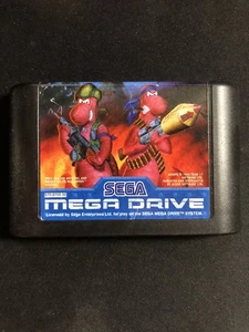WORMS SEGA MEGA DRIVE GIOCO PAL VERSION Cartuccia Vintage - Foto 1 di 4