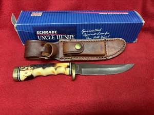NICE Vintage Schrade Uncle Henry Golden Spike 153UH USA - Picture 1 of 11