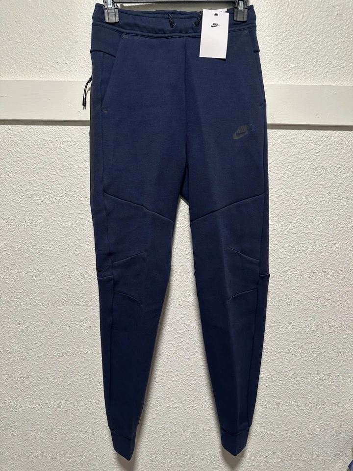 Nike Sportswear Tech Fleece "Obsidian/Black" Joggers Pants HV0959-451 Men SZ XS
