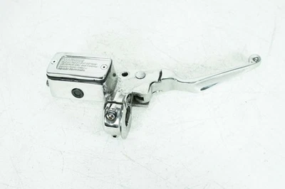 Harley Touring 95 FLHR Road King OEM palanca de freno delantero depósito de cilindro maestro Foto 1 de 4