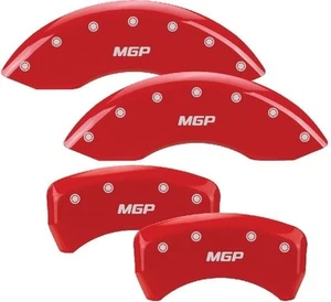 MGP Caliper Covers 10197SRD MGP Logo - Red Powder Coat - Set of 4 - Foto 1 di 1