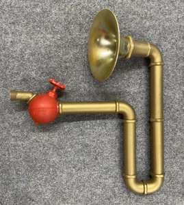 Vintage 1967 MATTEL Toy FLOOGLEHORN Musical Instrument Horn Flugelhorn Complete - Picture 1 of 13