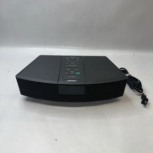 Bose Wave Radio AM/FM Alarm Clock Black AWR1-1W No Remote WORKING - Bild 1 von 8