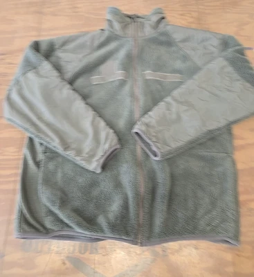 Jaqueta de Lã Salty US Military Gen III Polartec Clima Frio Verde #DK20 - Imagem 1 de 4