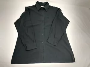 Giorgio Armani Schwarz Langarm Gr Uk18 Us14 Simin T Spa Shirt - Bild 1 von 9