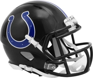 NFL Football Riddell Indianapolis Colts Alt Mini Revolution Speed Replica Helmet - Picture 1 of 1