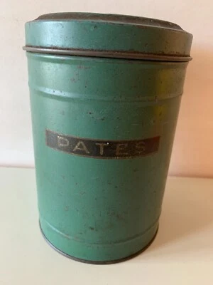 ANCIENNE BOITE METAL PATES - Photo 1/2