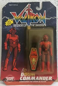 Voltron Doom Commander Villain 4" Panosh Place 1984 Clip On Badge SEALED READ - Picture 1 of 2