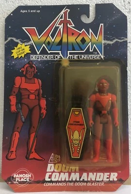 Voltron Doom Commander Villain 4" Panosh Place 1984 Clip On Insignia SELLADA LEER Foto 1 de 2