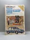 Chilton Toyota Corolla Carina Tercel Starlet 1970-1987 Repair Manual 7078 GA4