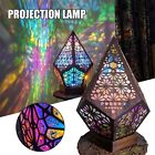 Large Floor Lamp Led Colorful Diamond Lights Colorful 3D Projection Hollow Lamp