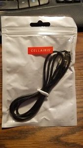 Cable auxiliar Cellairis 3,5 mm 6 ft negro - Imagen 1 de 2
