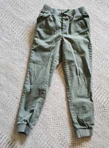 Gymboree Boys pull on pants military green , size 8 - Picture 1 of 5