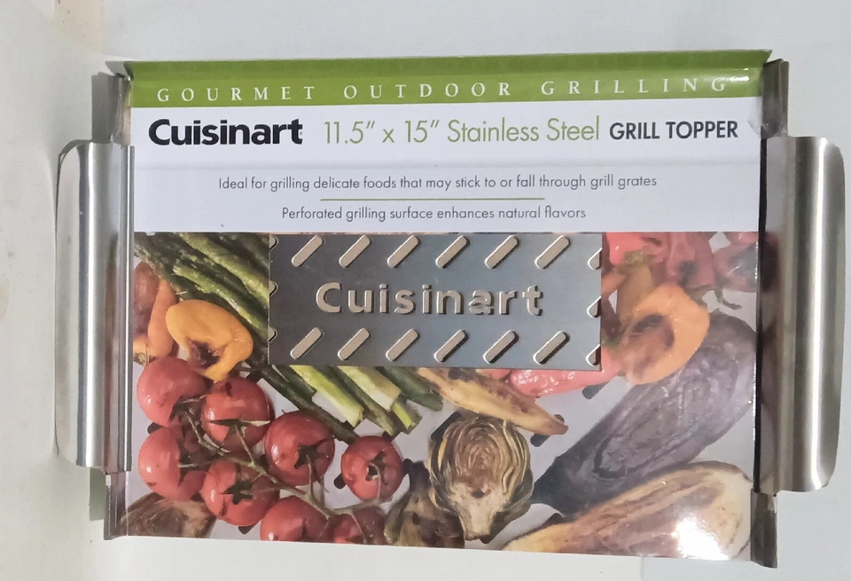 Cuisinart Gourmet Parrilla Exterior Acero Inoxidable Parrilla Topper Foto 1 de 2