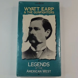 Sealed Wyatt Earp Legends of the American West Gunfighters VHS 1994 Outlaws - Picture 1 of 5