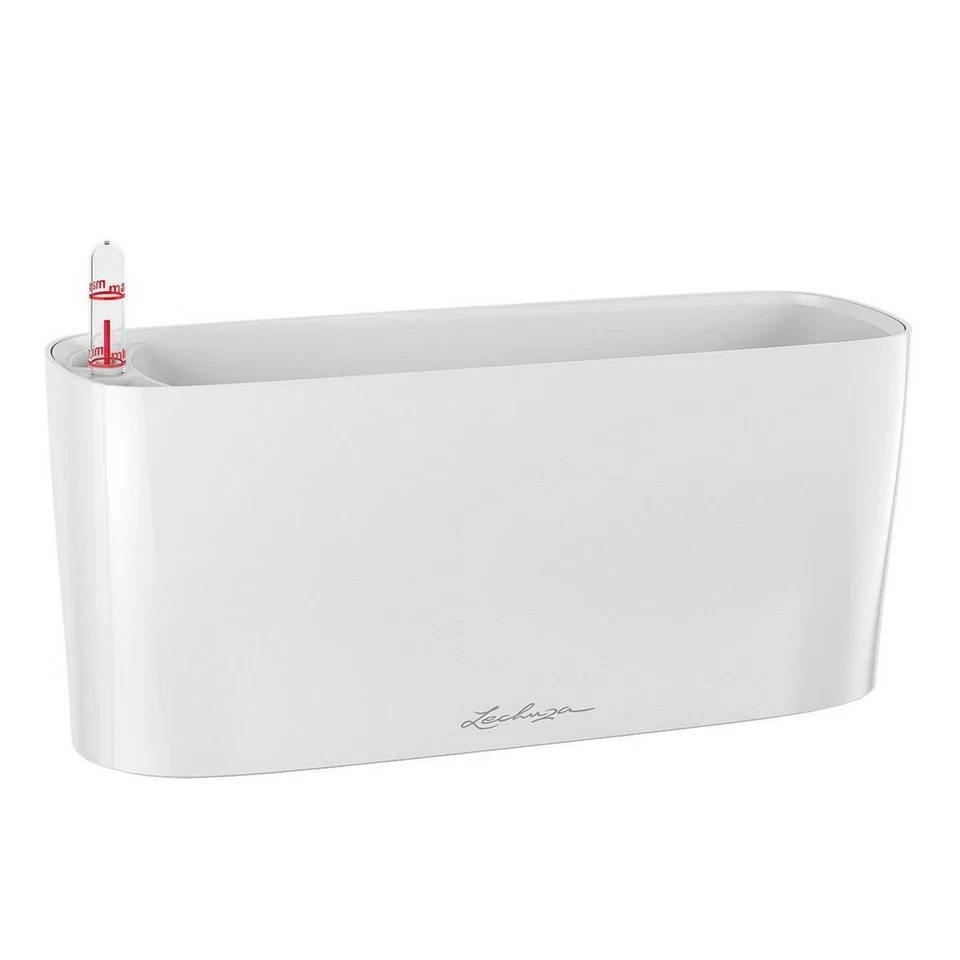Indoor Plant Pots LECHUZA DELTA 20 Trough Poly Resin Self-watering Planter - Image 1 of 4