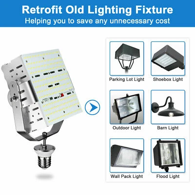 240Watt LED Retrofit Kit For Gas Station Parking Lot Tennis Court Shoebox Light - Image 1 of 4