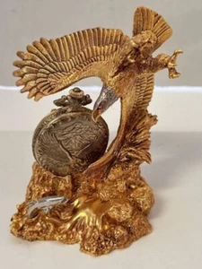 Pocket Watch & Display Stand "Wings of Freedom ... Heart of Glory" Franklin Mint - Picture 1 of 12