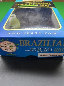 100% HUMAN HAIR O-REMI BRAZILIAN VIRGIN REMI WIG - BVWF31_#N_(Natural Black) - Picture 1 of 7