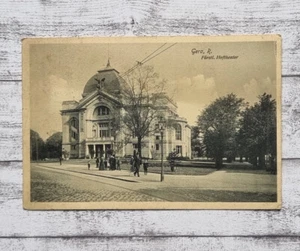 AK Gera Fürstl. Hoftheater Architektur Vintage Postkarte Deko Ansichtskarte alt - Picture 1 of 2