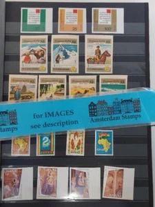 Africa very fine MNH collection IMPERF in stockbook incl good TOPICS TOP! - Picture 1 of 1